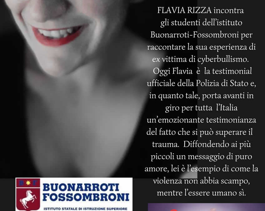 Flavia Rizza incontra gli studenti